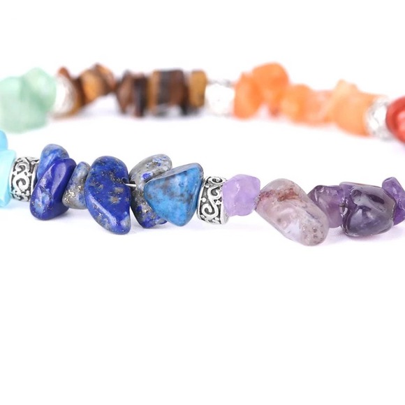 7 Chakra Women Healing Bracelet - Picture 2 of 6